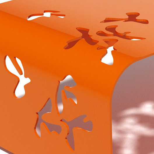 Orange22 Flight By Margo Chase Metal Outdoor Coffee Table Wayfair